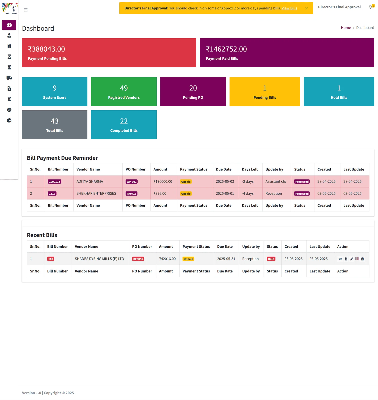 Billing Software by WebPino