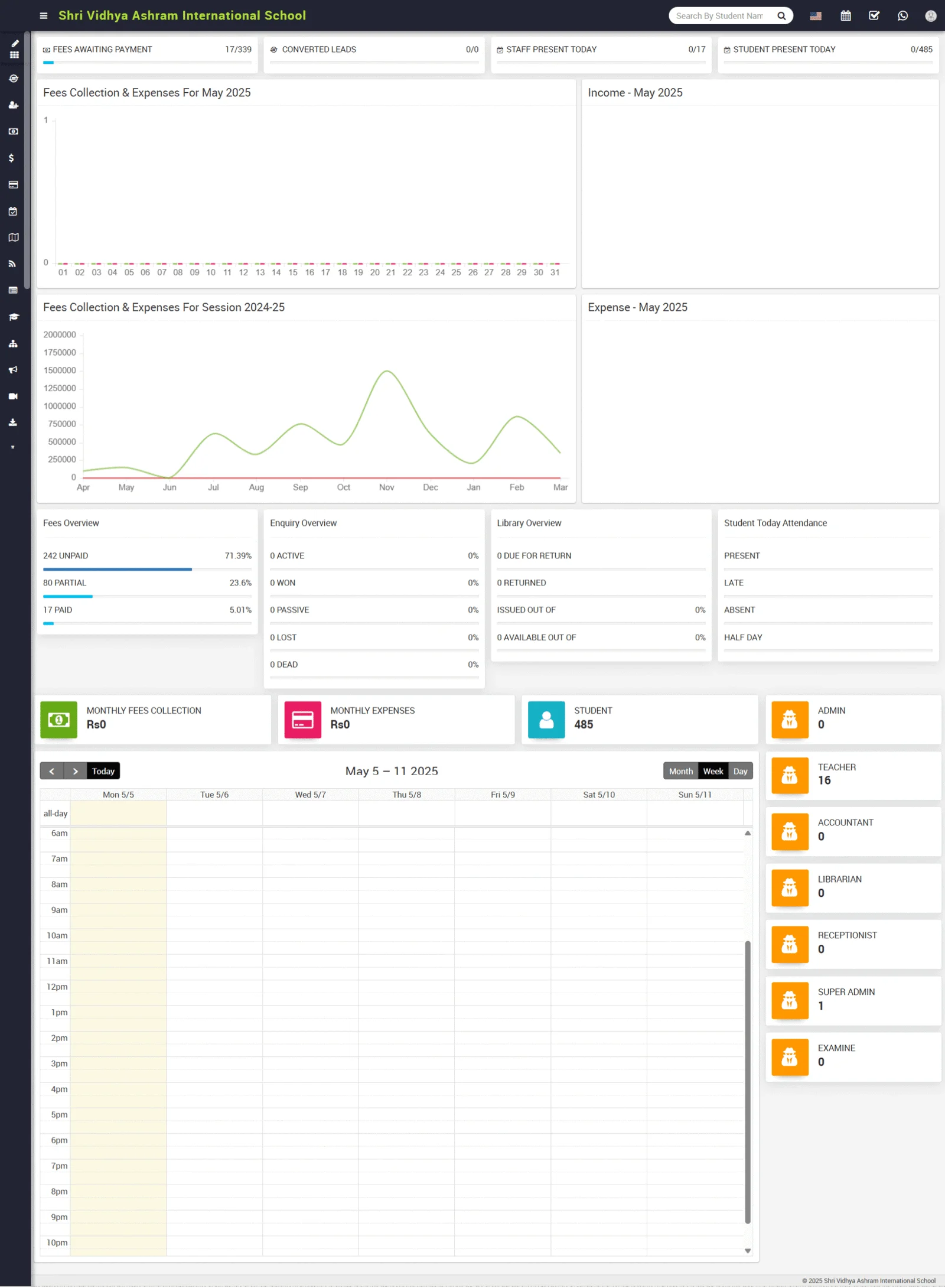 School Management System by WebPino