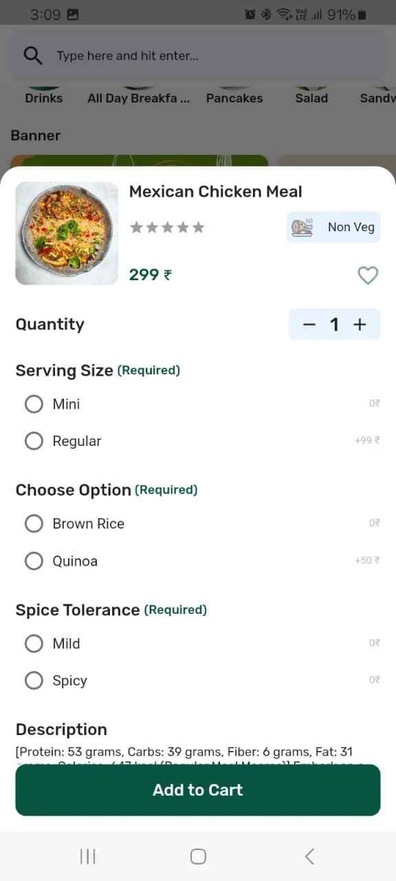 Food Delivery App by WebPino